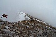 73 Scendiamo dalla cresta sud, dalla via normale d'Arera